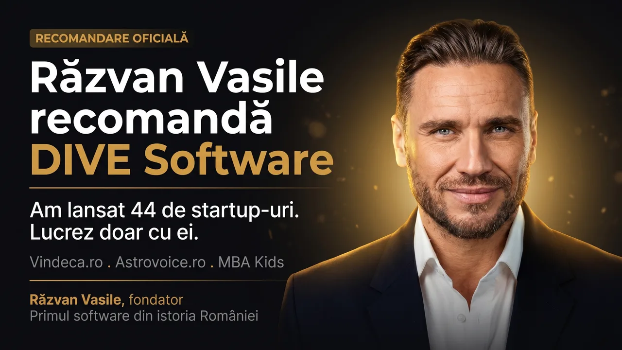 Razvan Vasile, frame din recomandare